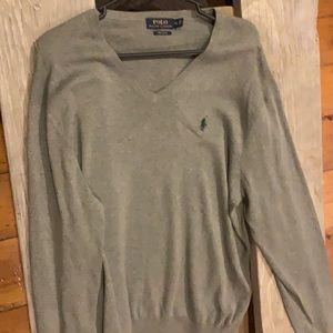 Polo by Ralph Lauren Pima cotton xl v neck sweater